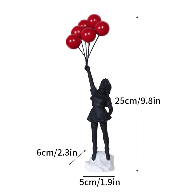 Banksy inspired sculpture collection