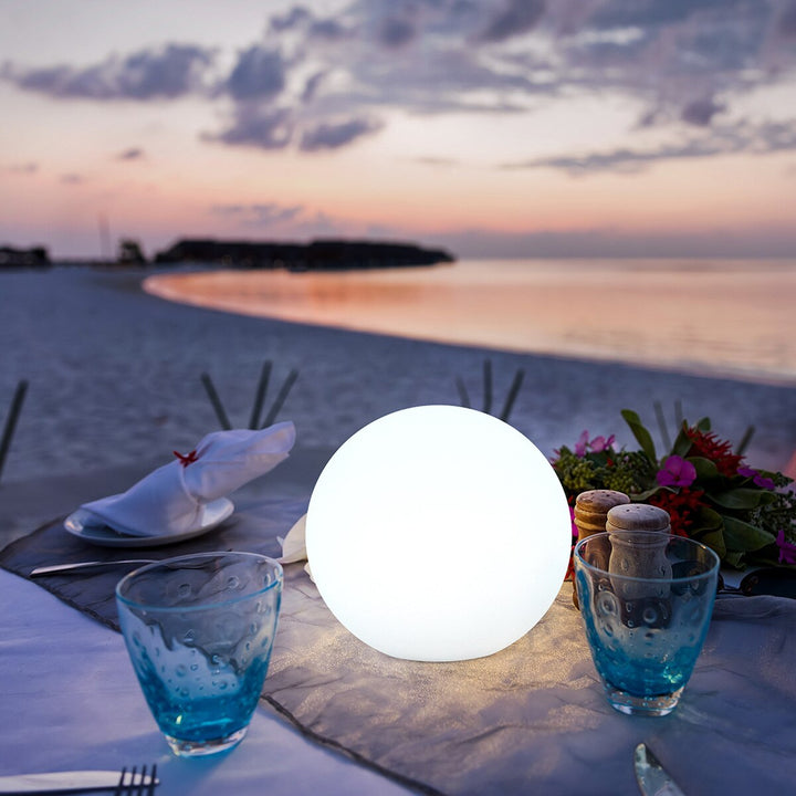 Moon Battery LED Indoor &amp; Outdoor Table Lamp