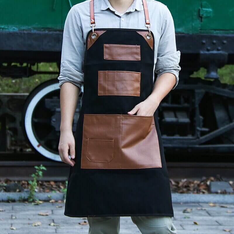 Premium Leather Belt Apron