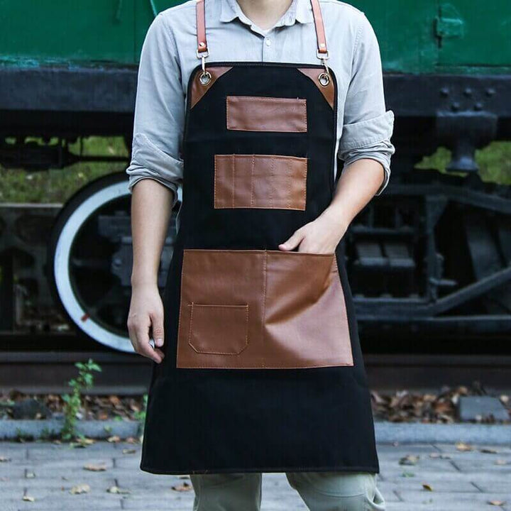 Premium Leather Belt Apron