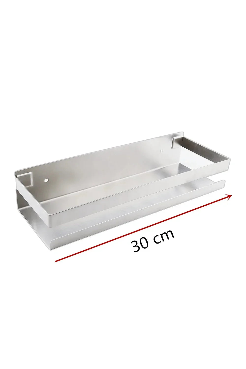 Modern black floating shelves