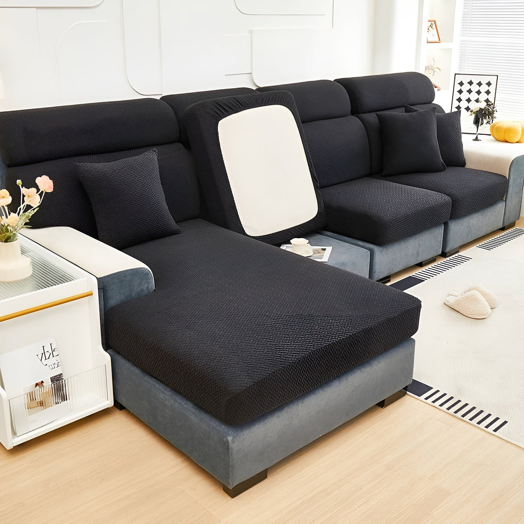 Elastic Sofa Cover – Water-Repellent and Tailored | Protective Cover Made from Stretch Fabric |