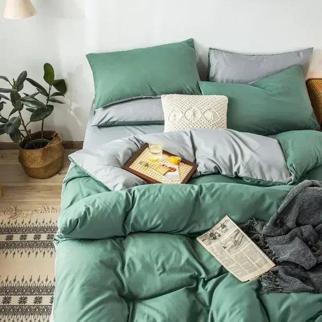 Reversible Bedding Set, Soft and Breathable for Modern Comfort |