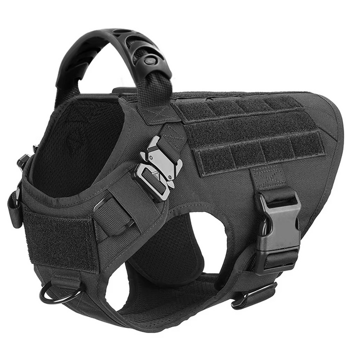 Tactical Dog Harness and Leash Set for Medium and Large Dogs