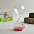 5–60 Minute diamond hourglass, hourglass, hourglass, children's gift, hourglass, home decoration, available in multiple colour options