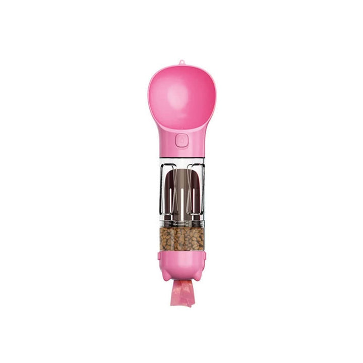 Snackbuddy Pro – 2-in-1 Water &amp; Food Bottle with Poop Bag Holder