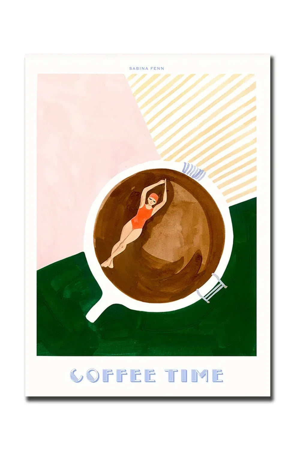 Good Morning Coffee Canvas Poster