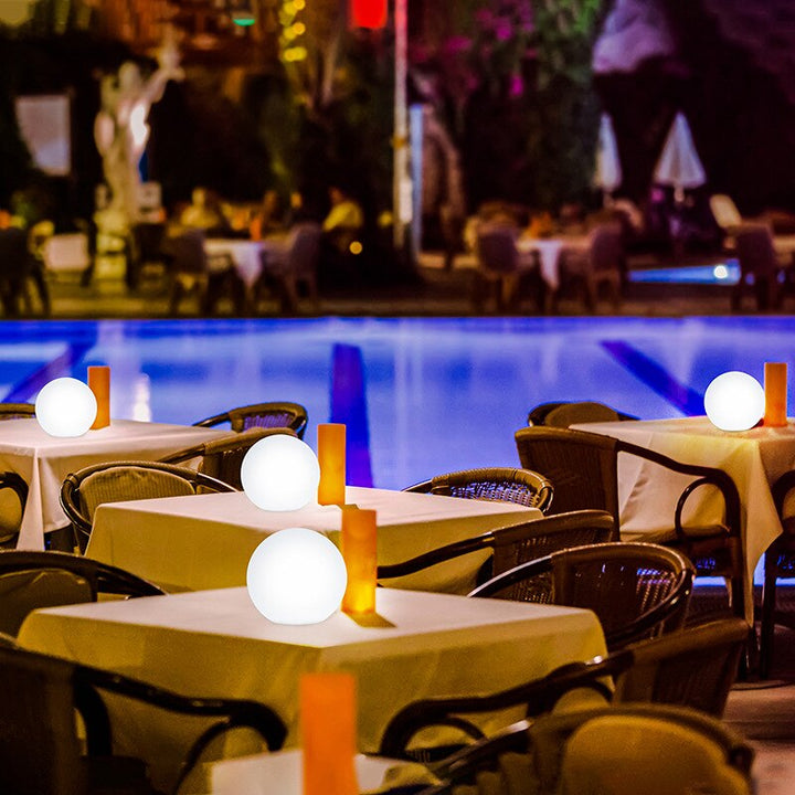 Moon Battery LED Indoor &amp; Outdoor Table Lamp