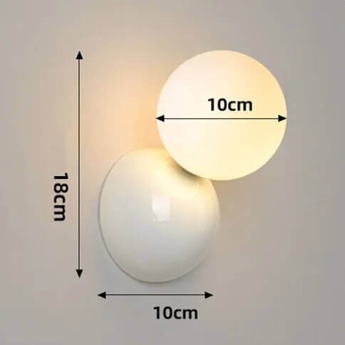 70s Revival Wall Light in 3 different colours