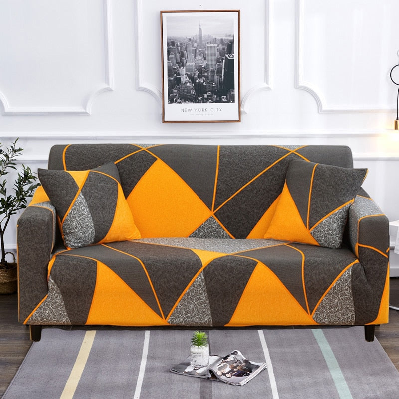Modern Non-slip colourful Elastic Sofa Cover