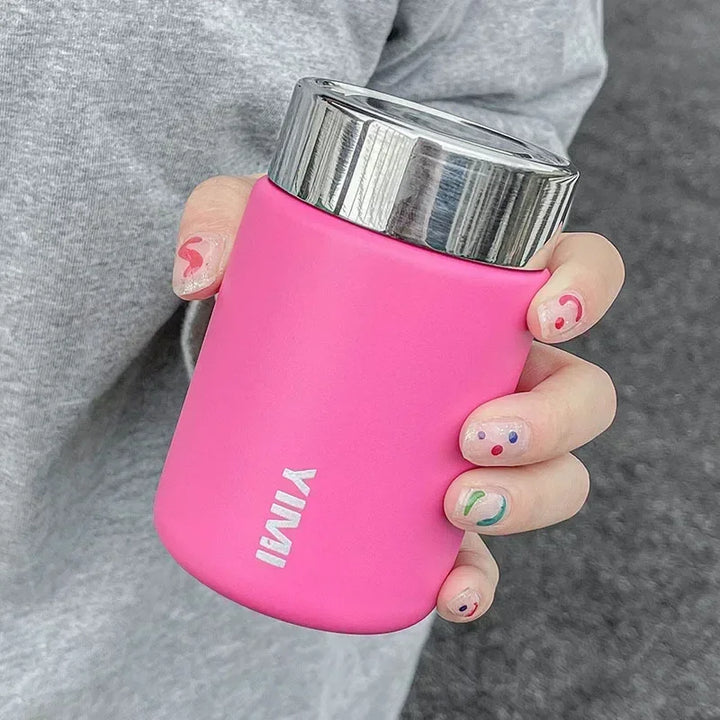 230ml Mini 316 Stainless Steel Portable Thermos - Pocket Vacuum Bottle