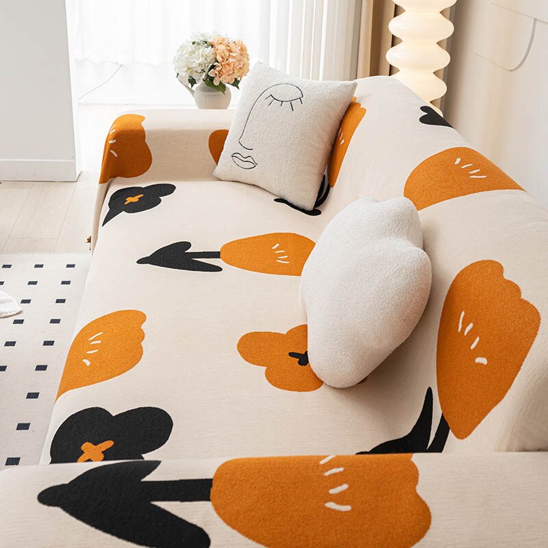 Floral ossom Non-Slip Modern Sofa Cover |