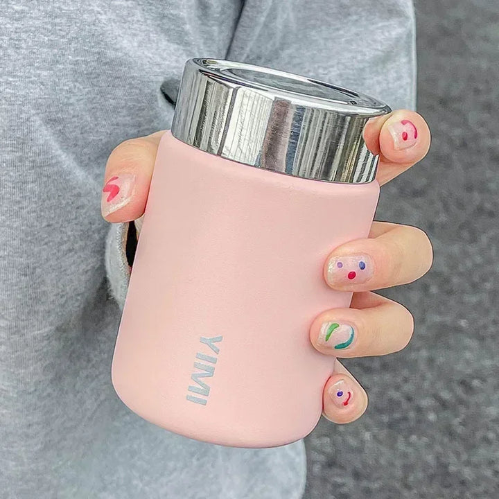 230ml Mini 316 Stainless Steel Portable Thermos - Pocket Vacuum Bottle