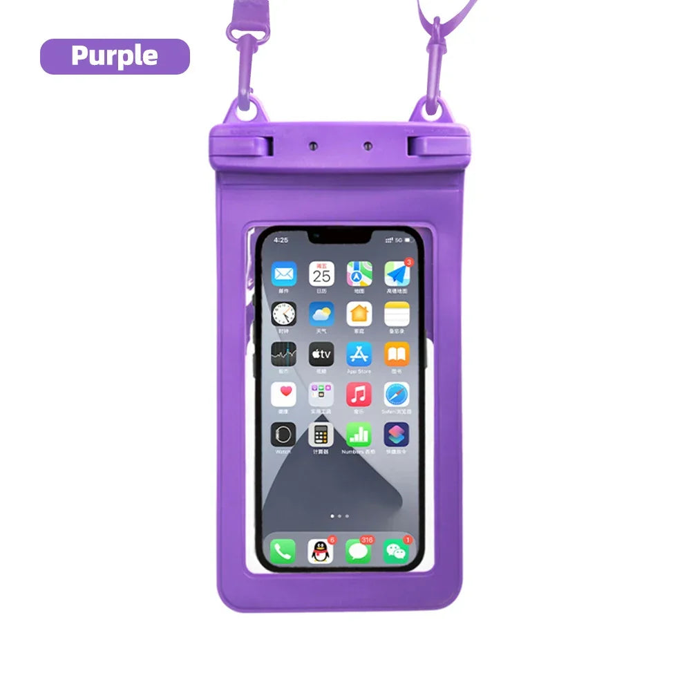 Waterproof Smartphone Case DryVault | Full View Design | Side Accessible | With Carrying Strap