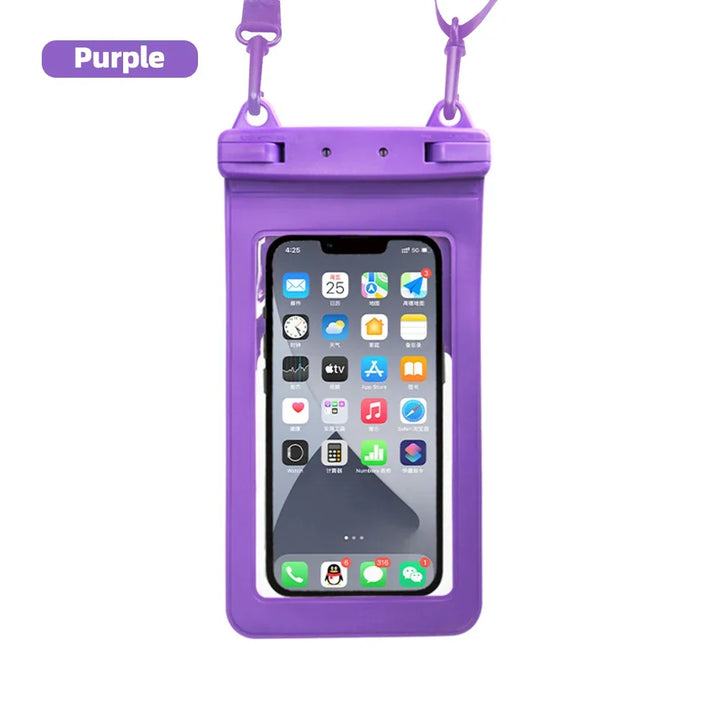 Waterproof Smartphone Case DryVault | Full View Design | Side Accessible | With Carrying Strap