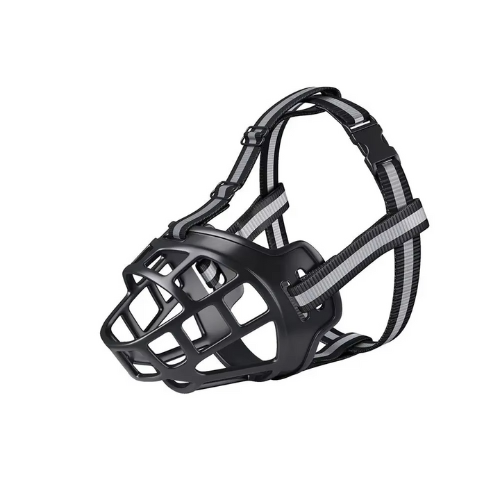 Reflective Dog Muzzle - Water-Friendly &amp; Breathable