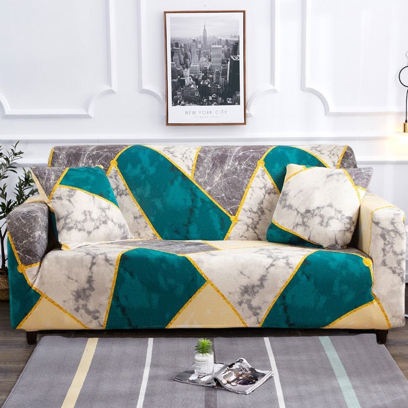 Modern Non-slip colourful Elastic Sofa Cover