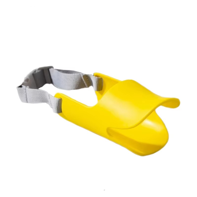 Adjustable Silicone Duckbill Dog Muzzle for Small and Large Dogs