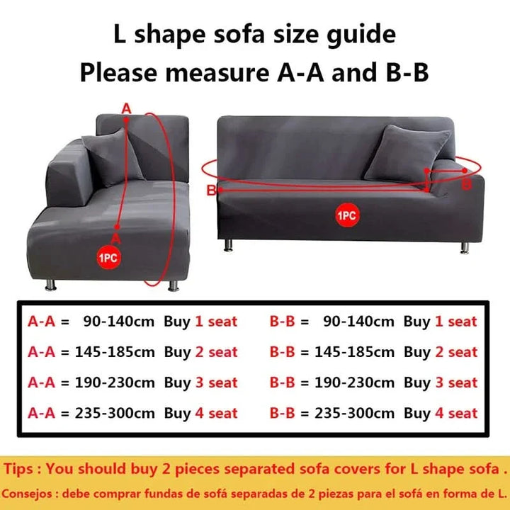 CouchWrap - lightweight and non-slip sofa cover