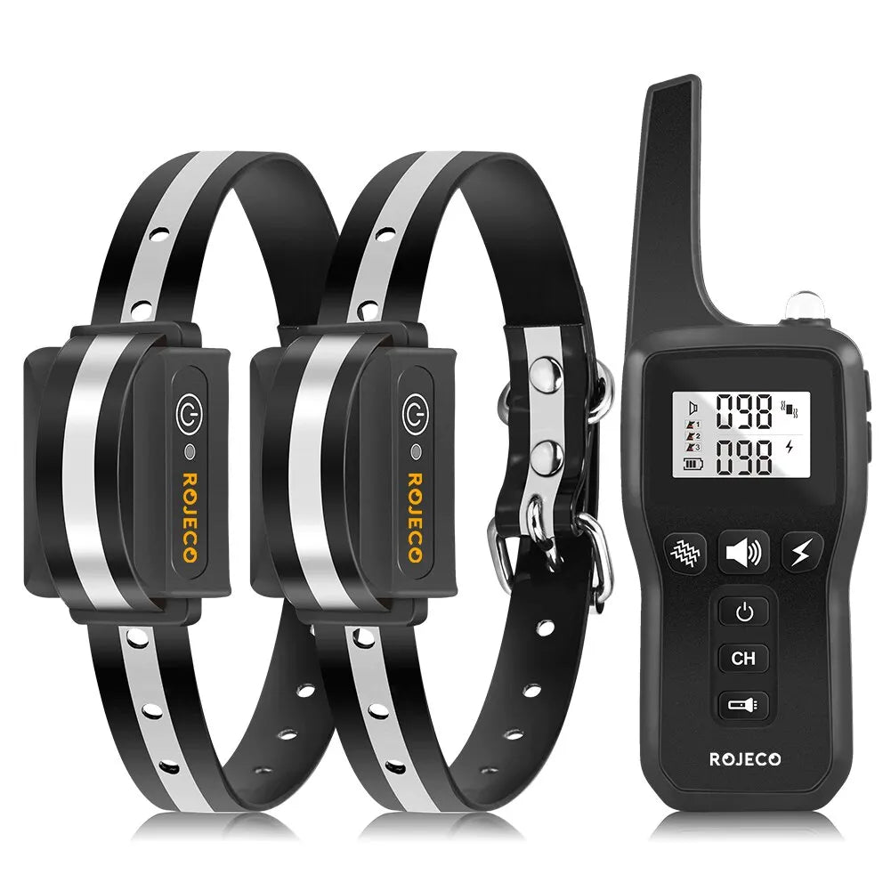 1000m Dog Training Collar – Waterproof, Rechargeable with Remote Control for Small, Medium &amp; Large Dogs
