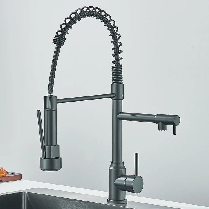 SpringFlow – Kitchen faucet with dual outlet