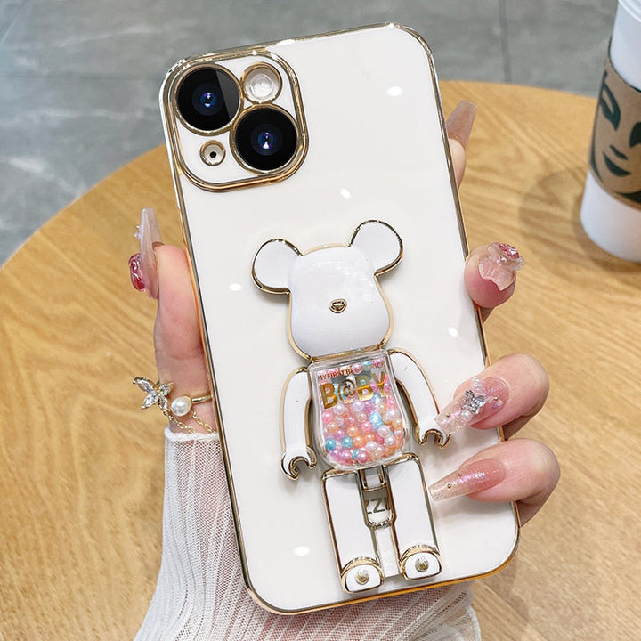 Bear Lover colourful 3D Doll Phone Case
