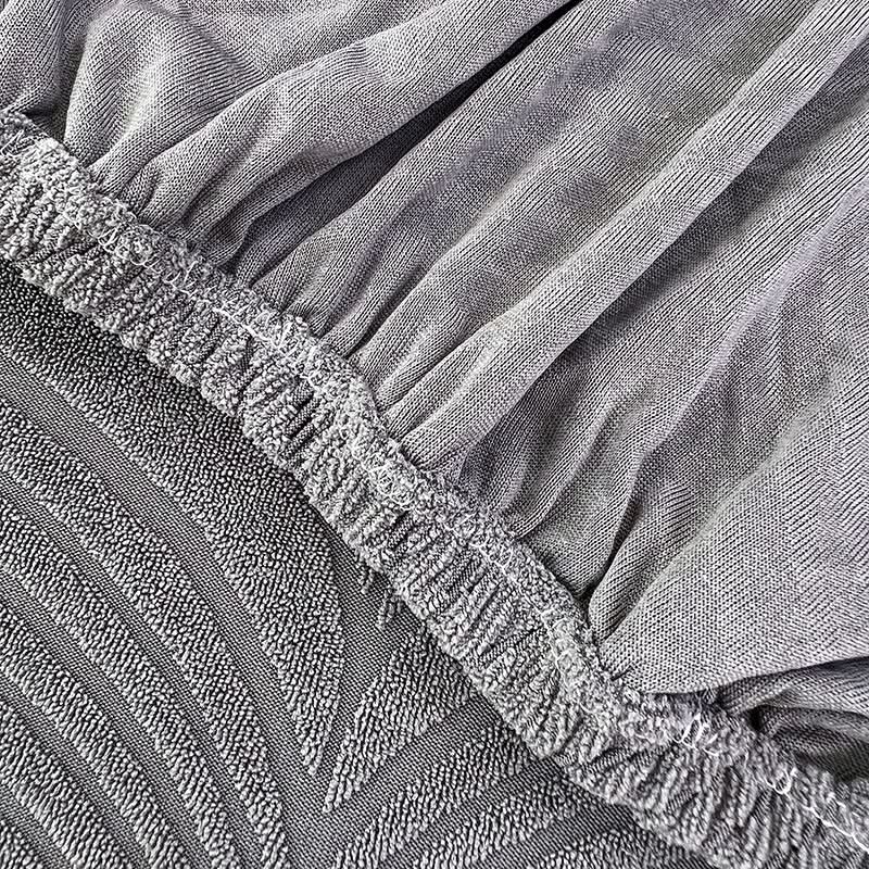 PlushSecure - Elegant Jacquard Sofa Cover for Non-Slip Comfort