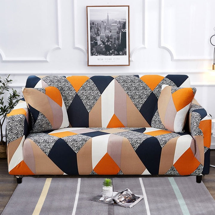 Modern Non-slip colourful Elastic Sofa Cover