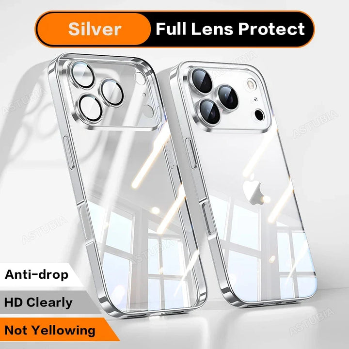 Shockproof Luxury Plating iPhone Case