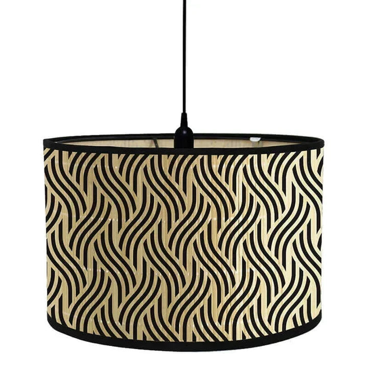 Art Deco Drum Lampshade