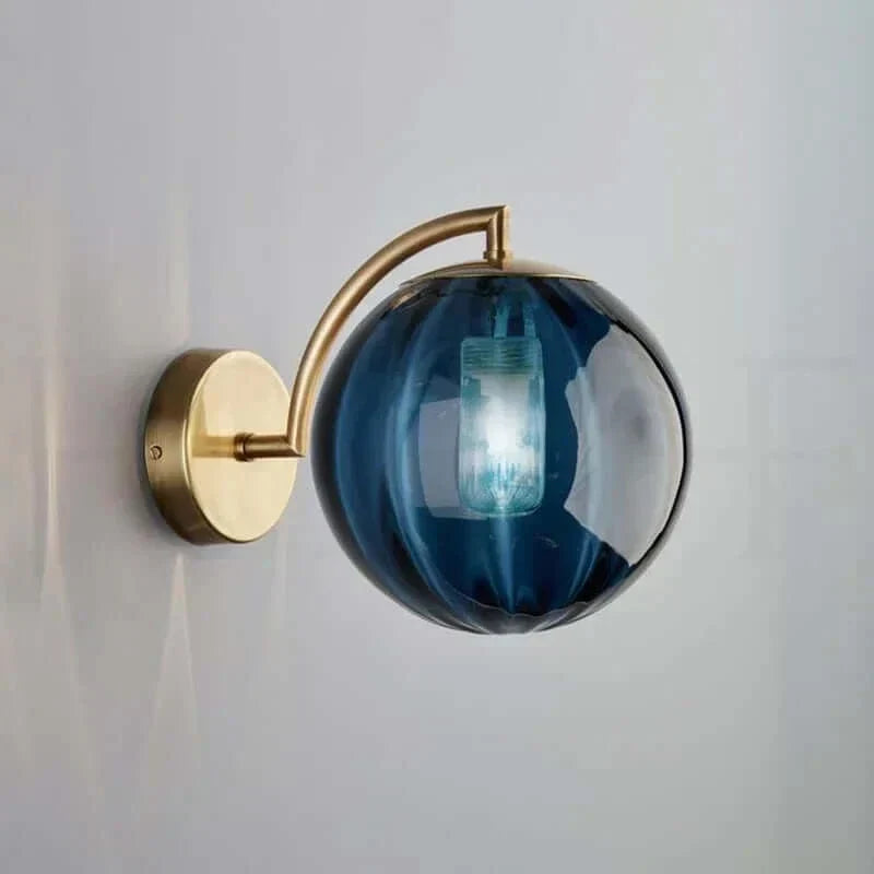 colourful Glass Modern Wall Lamp