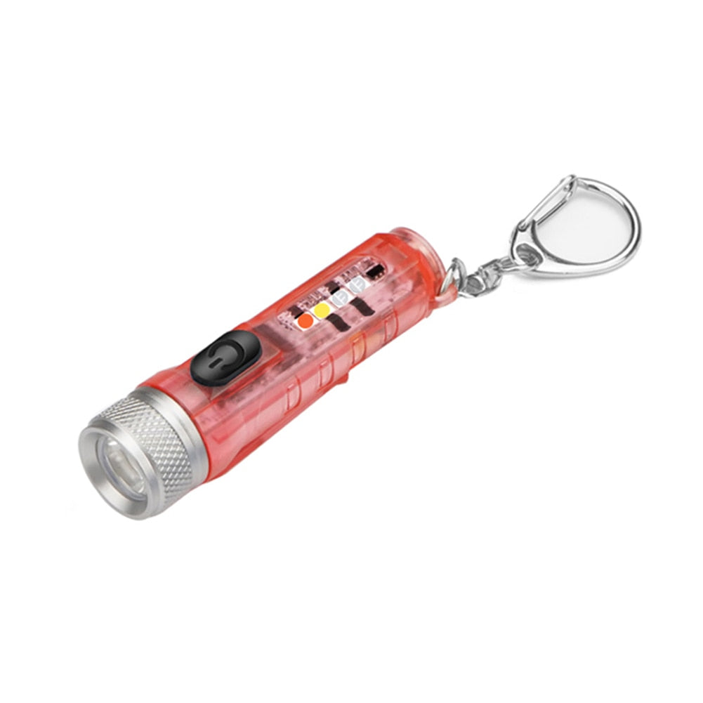 Mini-LED keychain flashlight