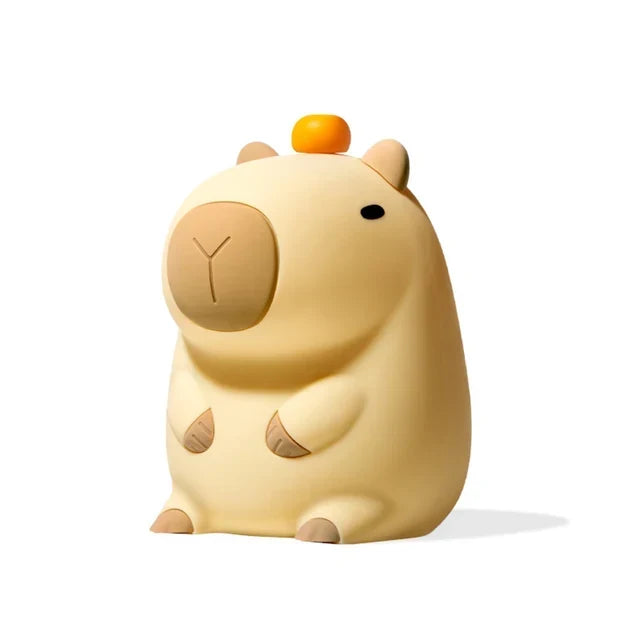 Capybara Light - Rechargeable Cartoon Capybara Silicone Night Light with 800mAh Battery