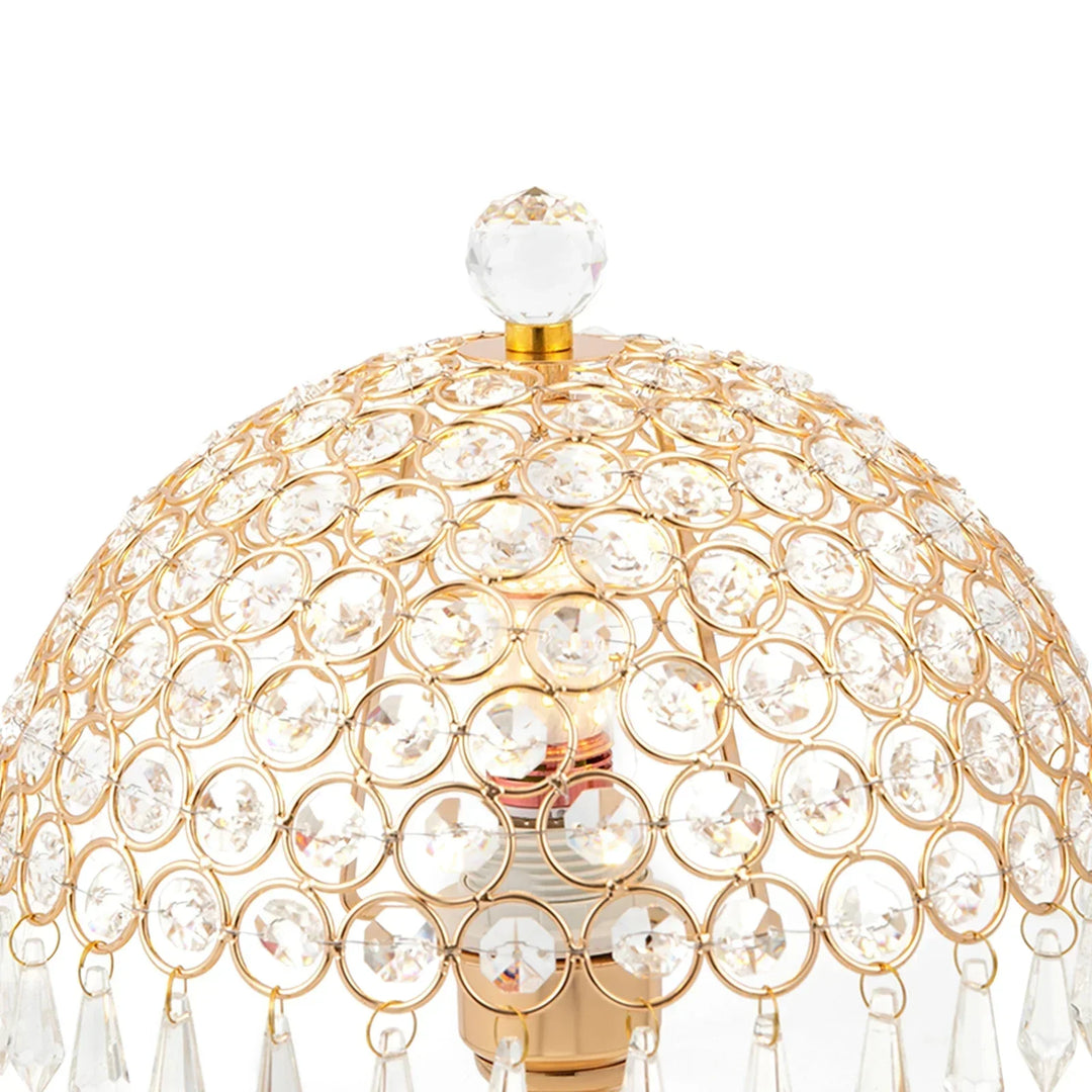 Modern Crystal Luxury Decorative Nightstand Lamp