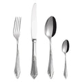 Elegant cutlery set in gold design