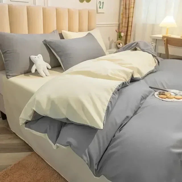 Reversible Bedding Set, Soft and Breathable for Modern Comfort |