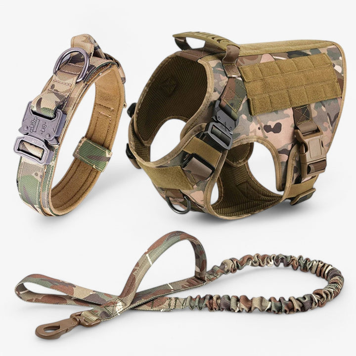 KrachtGrip Dog Harness – Adjustable Tactical Harness for Training &amp; Walks