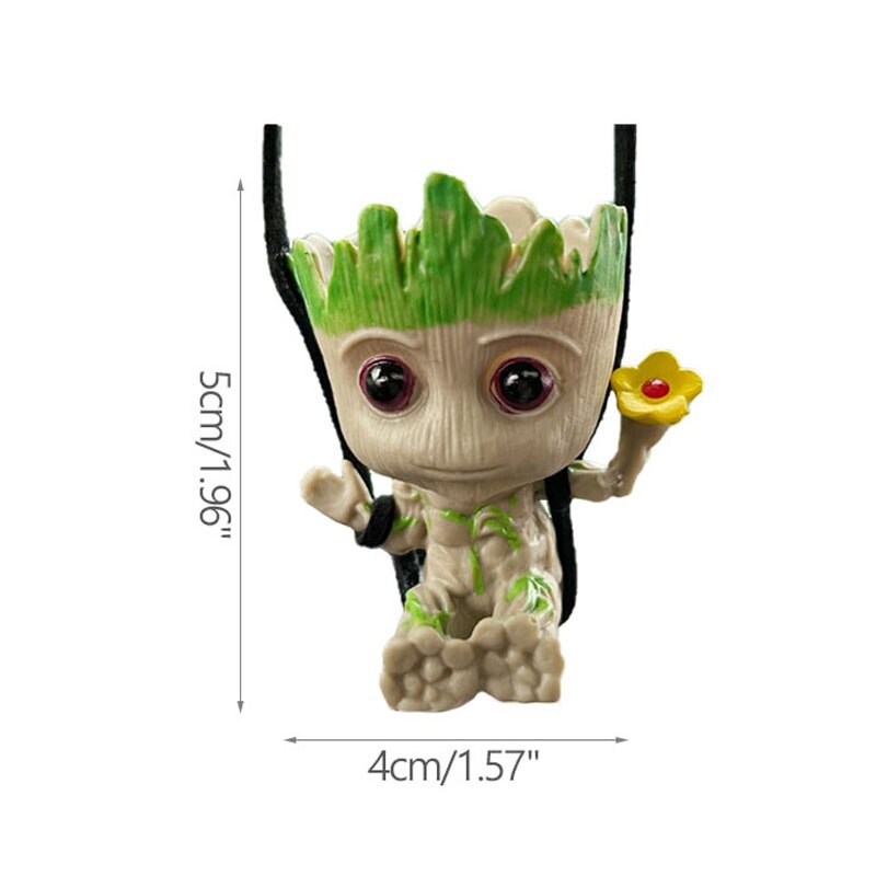 Cartoon Large Miniature Figure: Playful Office Decoration
