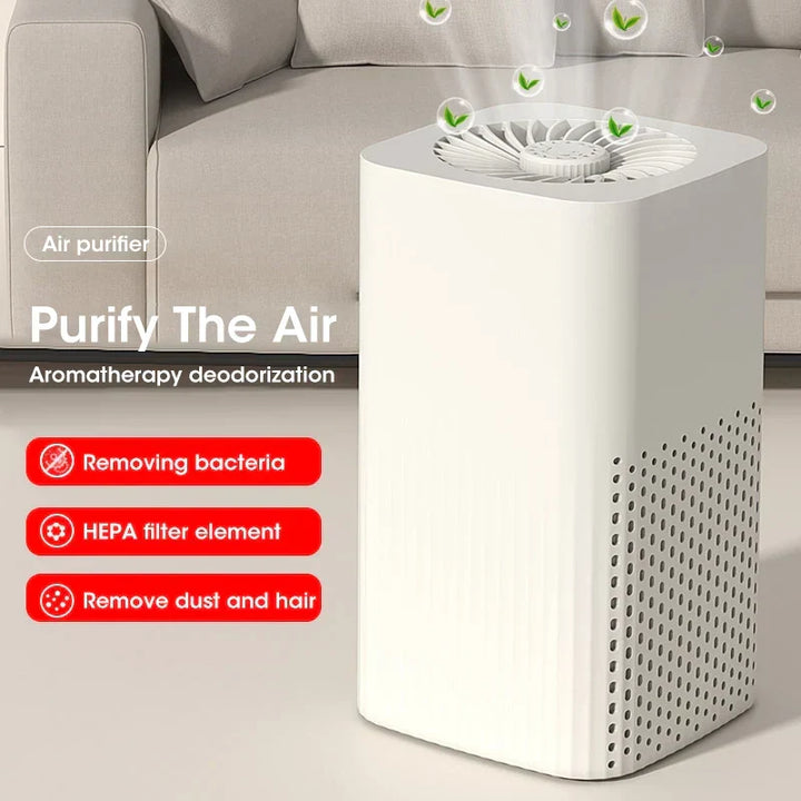 Compact air purifier with HEPA filter - BreezeMini