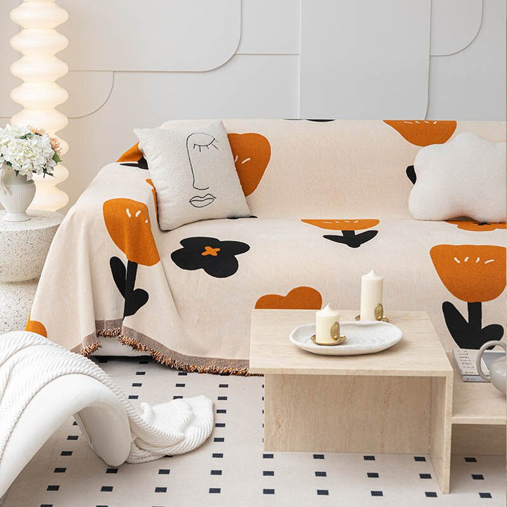 Floral ossom Non-Slip Modern Sofa Cover |