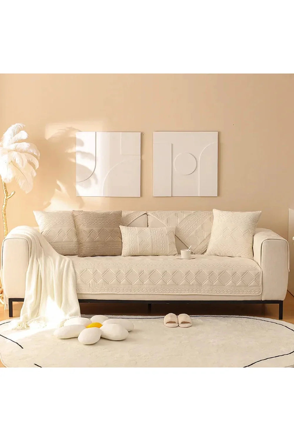 Dutch Velvet Sofa Cover |