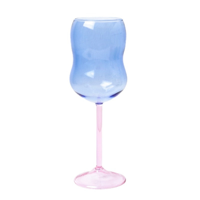 2-coloured Chubby wine glass