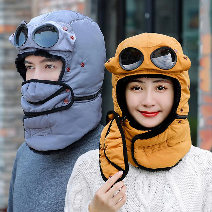 Polar Vision Thermo Windproof Face Covering Beanie