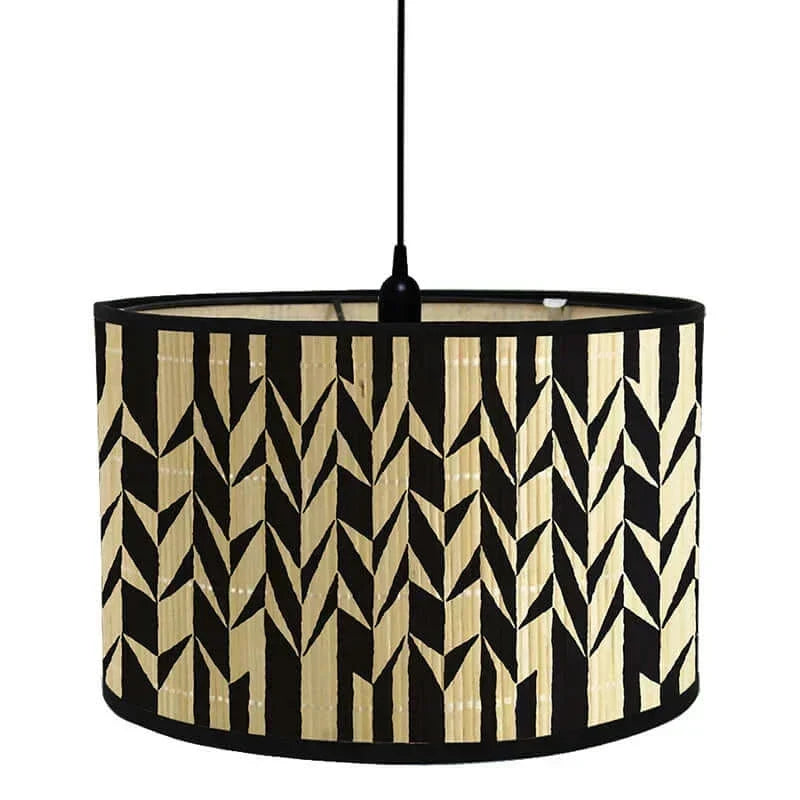 Art Deco Drum Lampshade