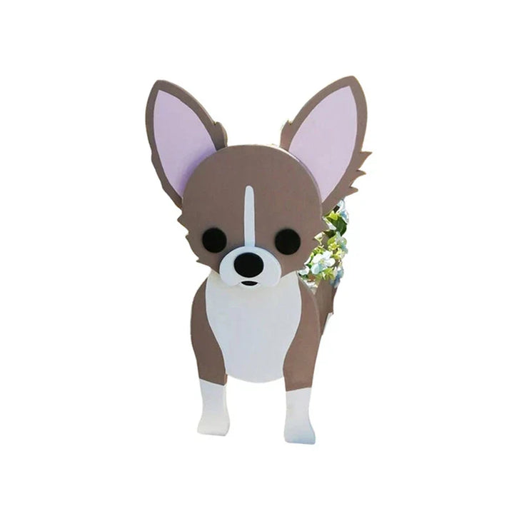 Flower Pot - Pawsome - Dog Plant Container - Various Breeds