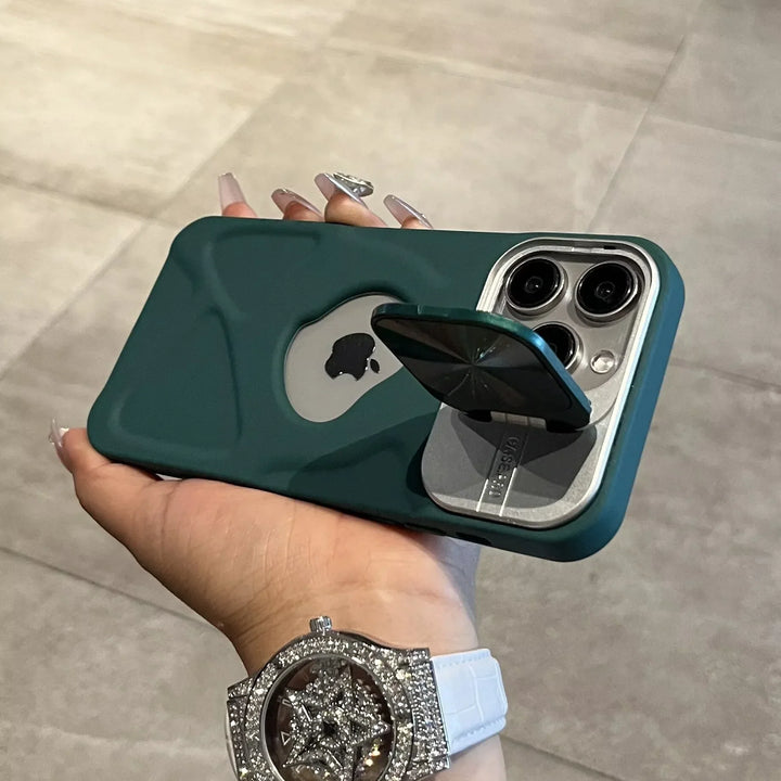 Magsafe Silicone Lens Flip IPhone Case