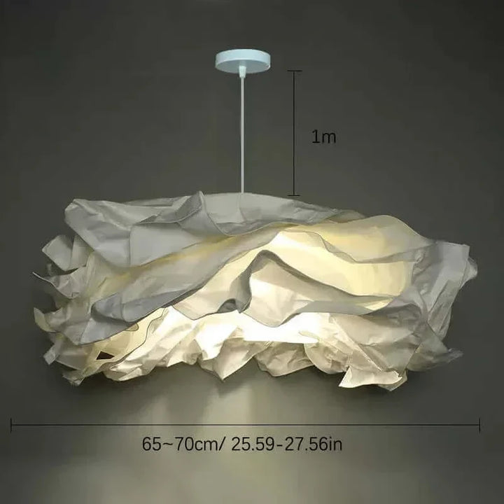 Cloud Like Paper Lampshade up to 70 cm wide