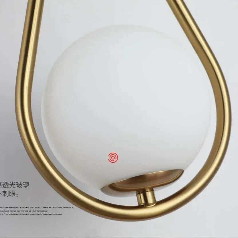 Drop Luxury Glass Balls Wall Lamp