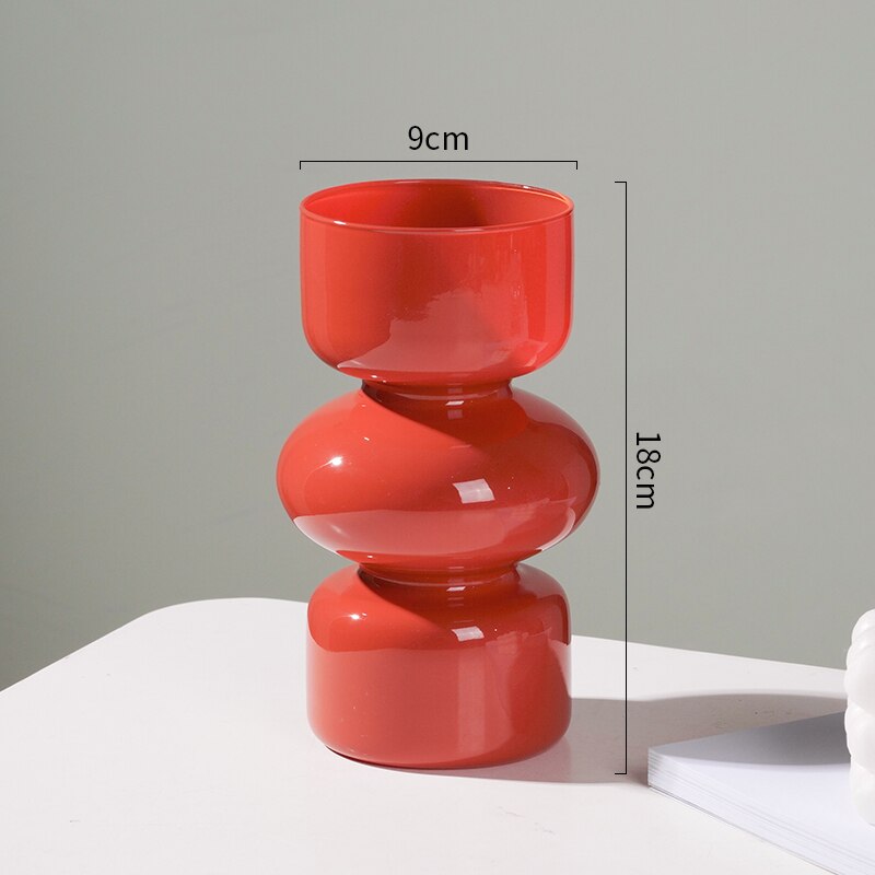 Glass Animal Vase - Multicolour