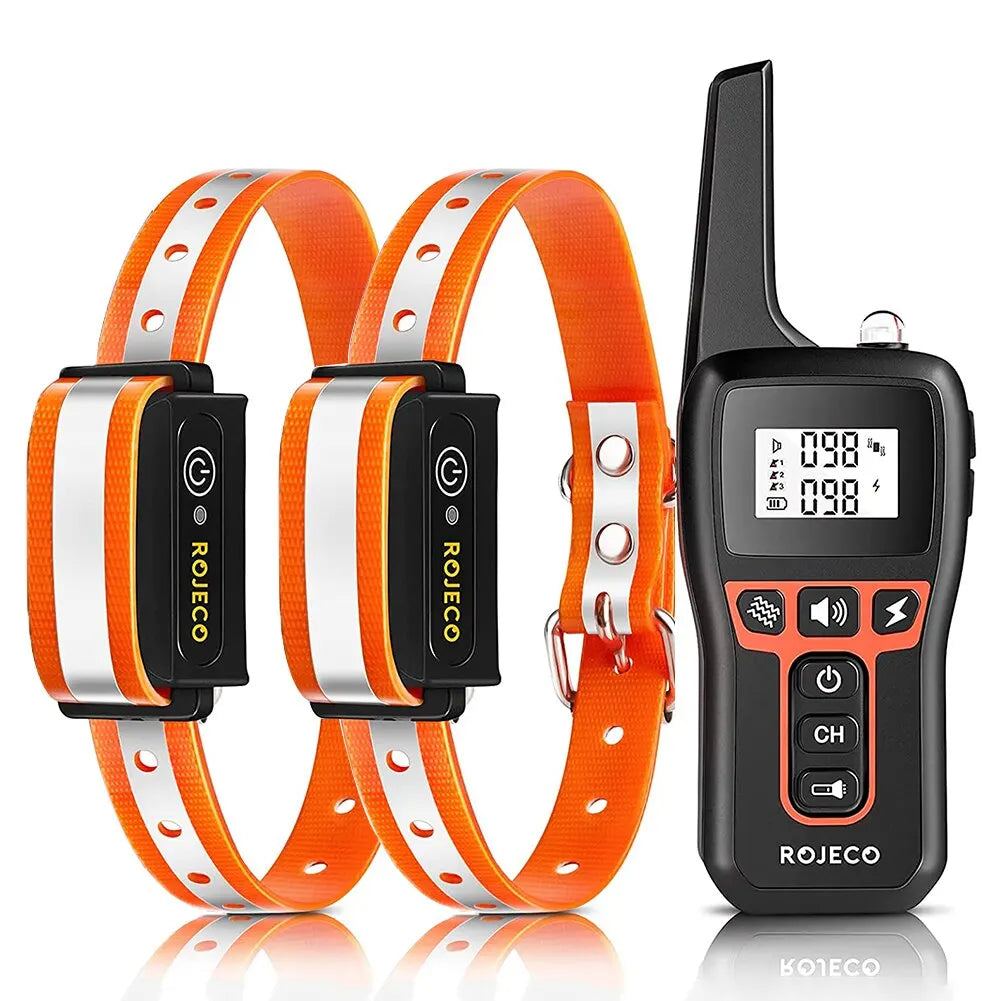 1000m Dog Training Collar – Waterproof, Rechargeable with Remote Control for Small, Medium &amp; Large Dogs